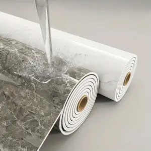 Marble Style Self-Adhesive Wall Stickers, Quick Renovation for Kitchen and Bathroom, Simple Installation to Enhance Overall Aesthetic, Essential for Renters, Effortlessly Refreshes Home Style.