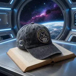 Project Hail Mary Patch Trucker Hat, Planet Washed Cap, Sci-fi Bookish Hat