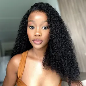 【Today Only】OQ HAIR Afro Curly 9x6 Glueless Wigs Human Hair Pre Everything HD Lace Frontal Wigs With Natural Hairline