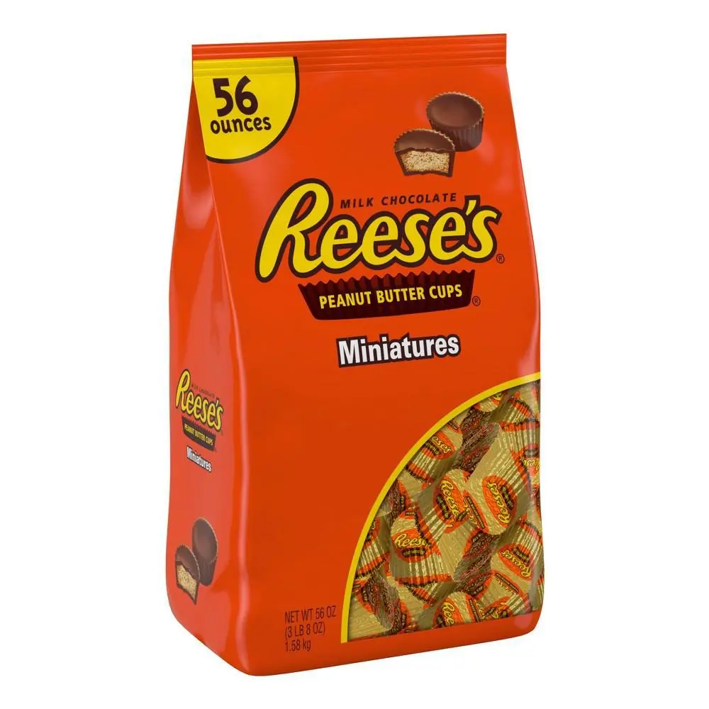 REESES Peanut Butter Cups Miniatures 56 OUNCE BAG