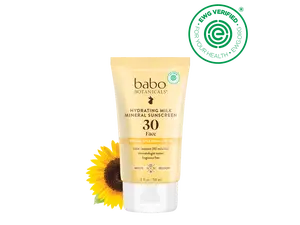 Hydrating Milk Mineral Face Sunscreen SPF30