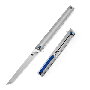 KLAKEN B13 REGENT, CEO EDC Gentleman Pocket Knife, D2 Blade With TA5 Titanium & Carbon Fiber Handle