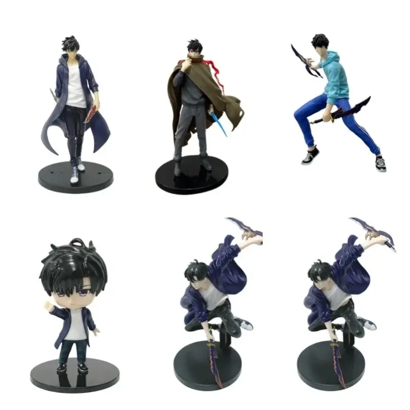 Sung Jin-woo Figure – Articulated model, collectible-grade figure; suitable as a desktop display piece.