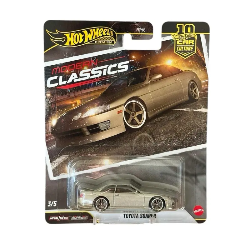 Hot Wheels Premium Toyota Soarer Modern Classics 1:64 Diecast Car - Collectible Model, Die Cast Vehicle, Scale Model, Collectible Model Car, Die Cast Vehicles