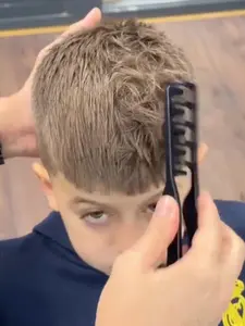 High Elastic Abs Korean Texture Styling Comb, Puff Hair Men Women, Cover Bangs Beauty Comb, High Forehead Enhancer, Paddle Brush