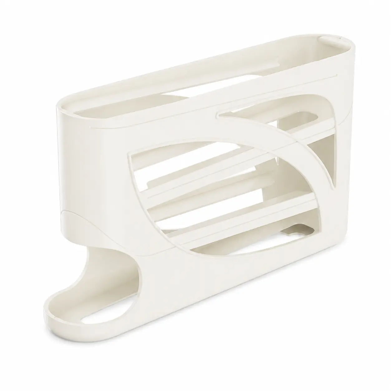 Auto-Rolling Egg Dispenser  Space-Saving Fridge Organizer