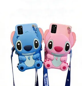 Disney Stitch Lanyard Phone Case Crossbody Style Durable Materials for Everyday Use Perfect for Disney Fans and Stitch Lovers Fun & Playful Design