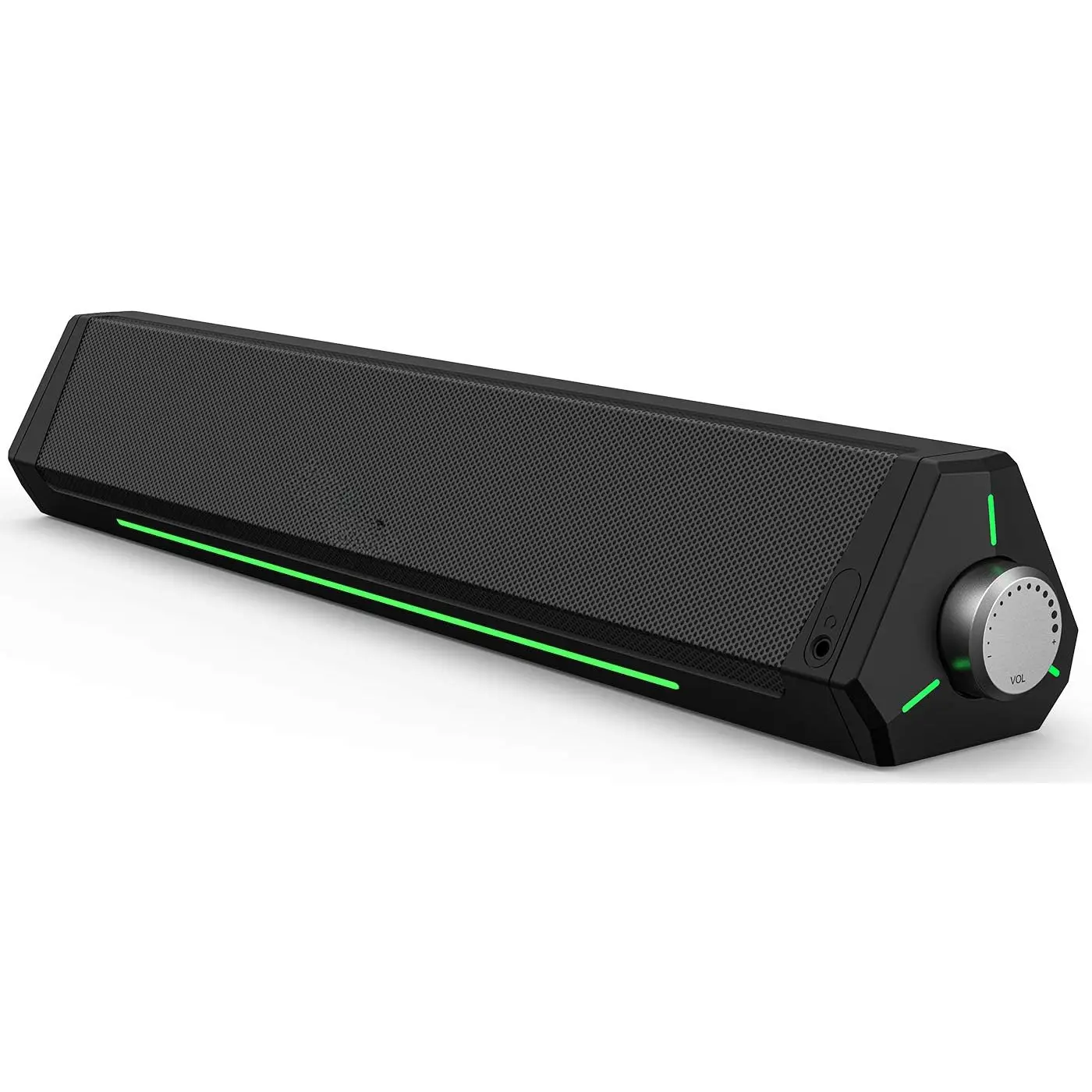 Computer Speakers,  Soundbar, HiFi Stereo, 3.5mm Aux-in Connection, USB  Speakers for Desktop Monitor, PC, Laptop, Tablets