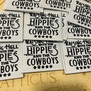 Hippies Iron on Patches
