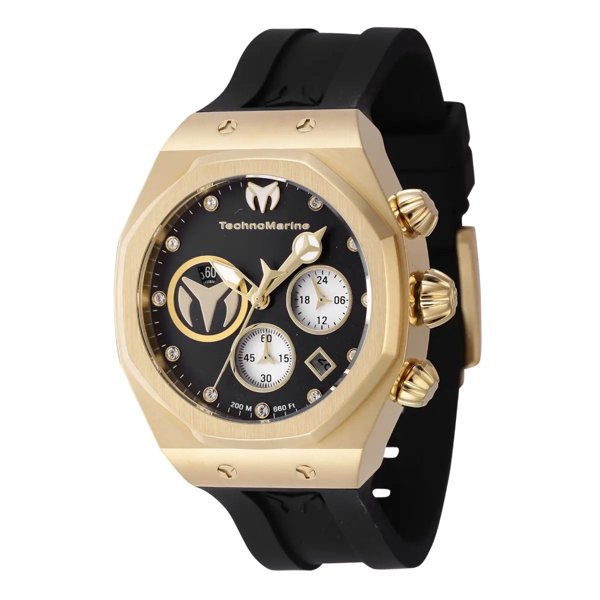 TechnoMarine Reef Sun Unisex Watch - 40mm, Black (TM-523007)
