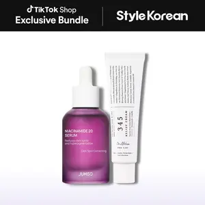 [StyleKorean] Fade Dark Spot Duo - [Jumiso] Niacinamide Serum(20%) 40ml, [Dr.Althea] 345 Relief Cream 50ml