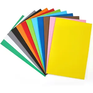 Foam Sheets for Crafts Projects 8.5''x5.5'' Inch Scrapbooking DIY Cosplay Multicolor 12PCS