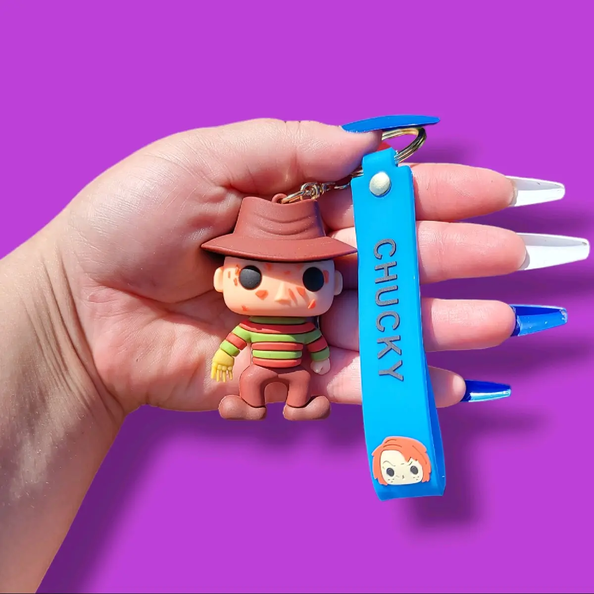 Freddy Krueger Keychain.