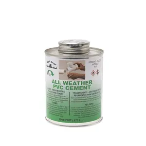 Black Swan Manufacturing  All Weather PVC Solvent Cement, Clear - 32 oz