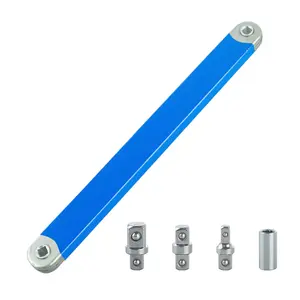Extension Socket Wrench Set - Offset Impact Tool, Equipped With A Multi-functional Adapter - Durable Maintenance Tool For Automotive Repair