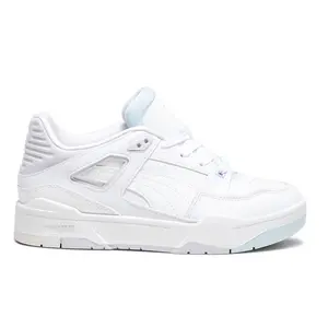 PUMA Womens Slipstream Lace Up Sneakers Shoes Casual - White