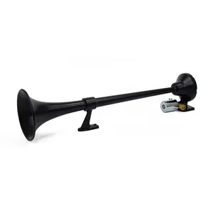 Mini-Tug Air Horn | 12-Volt DC | Vehicle Mounted Horn | Pre-Installed Electric Air Valve