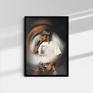 Future Poster Print - Future Mixtape Pluto Poster - Future Wall Art - Rapper Wall Art - Rap Decor - Music Gift