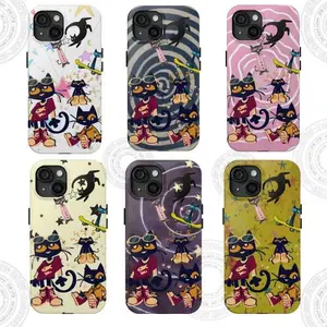 Pete the Cat iPhone 17 Case – Cool Cartoon Cat with Sunglasses & Skateboard, Retro Y2K Aesthetic Design, Whimsical Skater Kitty Artwork, Cute Indie Grunge Style Tough Phone Case, Perfect Christmas Gift for Cat Lovers