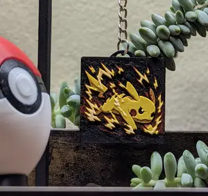 Volt Tackle Pika Keychain