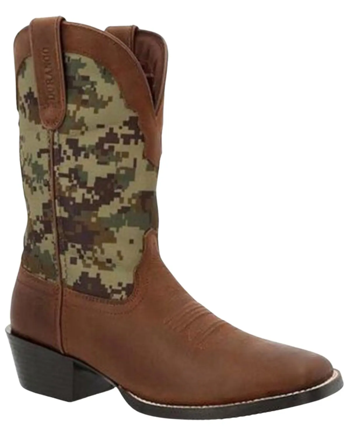 Durango Men's Men'S Westward Camo Western Performance Boot Broad Square Toe - Ddb0353