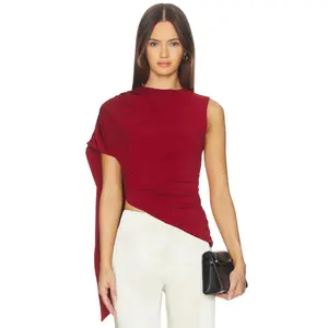 SRG Cleo Top in Dark Cherry