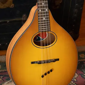 Eastman PCH-M104-GB Solid Spruce/Laminated Mahogany Goldburst Flattop A-Style Mandolin #1875