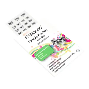 Frilliance Knot Now Pimple Patches, 18 Bows 2 Sizes, Hydrocolloid, Willow Bark, Hyaluronic Acid, Tea Tree, Acne Patches Paraben Free Skincare Skin Repair