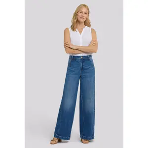 Gracie Wide Leg Jeans - Wild River
