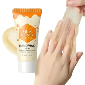 Milk & Honey Essence Wax Mask For Moisturizing Hand And Foot Skin, Hydrating Nourishing Gel Mask, Dead Callused Skin Remover Gel For Hands And Feet, Moisturizer, Foot Exfoliating Mask