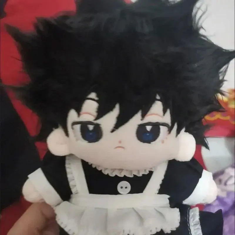 20cm Unisex Fushiguro Megumi Kawaii Jujutsu Kaisen Cosplay Stuffed Plush Doll - No Skeleton, Only Doll, Japanese Anime & Manga Model Toy Gift for Fans, 20Cm Model