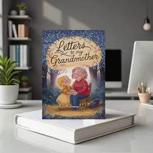 Letters to My Grandmother Keepsake Journal, Guided Memory Book with Prompts for Sharing Stories and Gratitude, Gift for Grandma from Granddaughter or Grandson