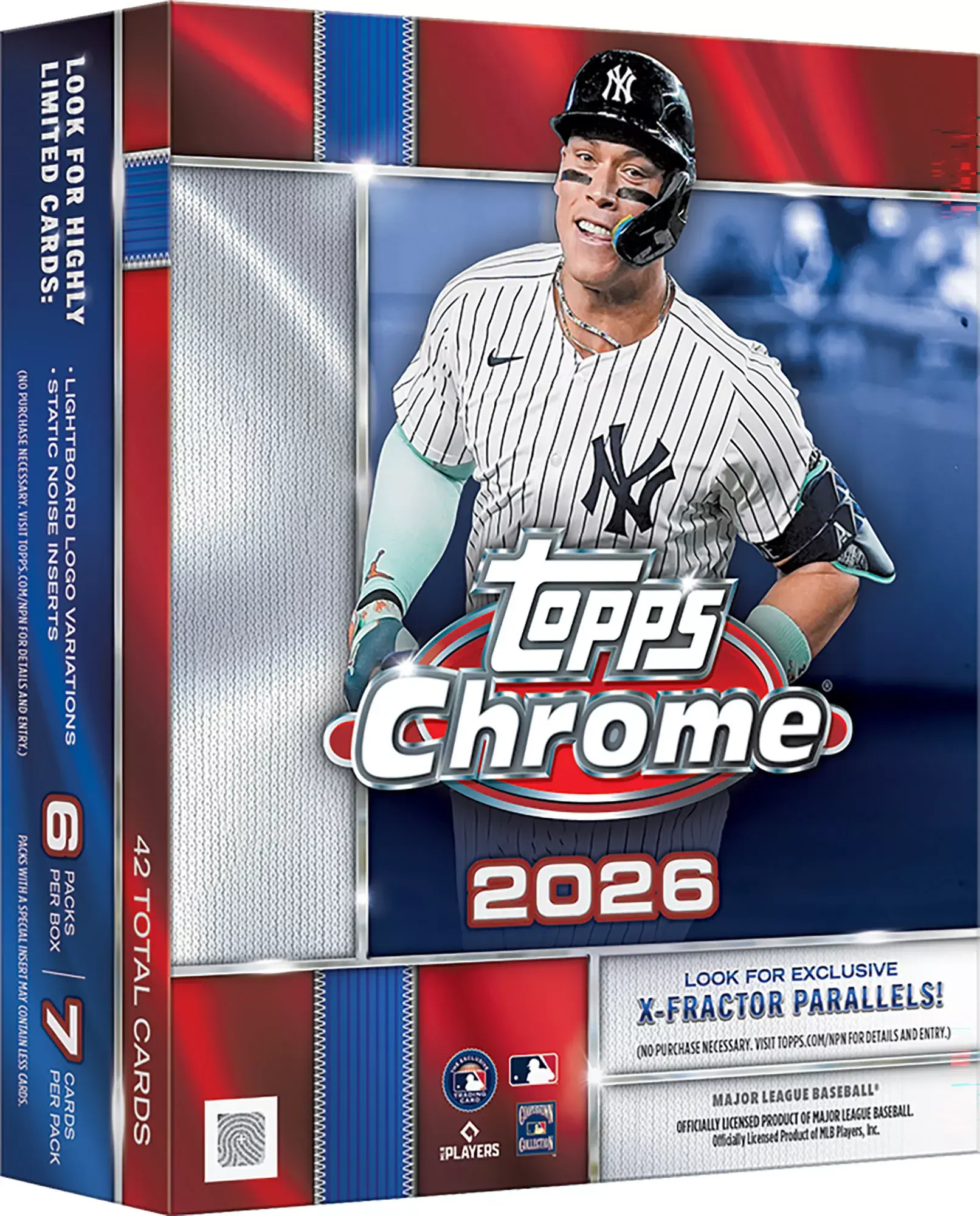 Break #081 on August 9th @ 8:00 PM EST: Pick Your Team (PYT) 2 x 2026 Topps Chrome Baseball Mega Boxes, Officially Licensed MLB Trading Cards