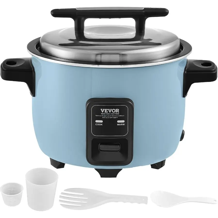 Summervibes VEVOR Commercial Rice Cooker, 50 - Cup Rice Cooker, 10.57 ...