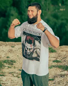 Chechen Psycho "Classic" Tee, Khamzat Chimaev Tee - UFC shirt - UFC fighter - MMA - Sports tee - Boxing