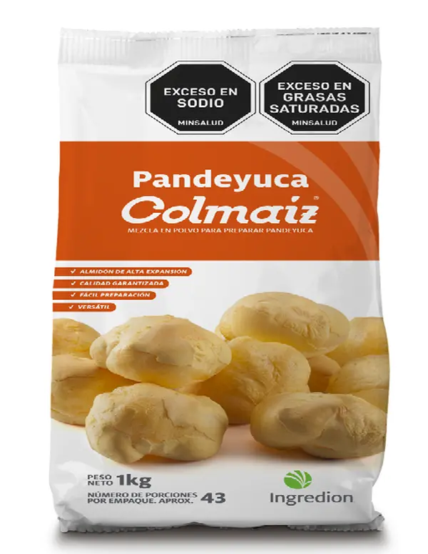 PANDEYUCA Colmaíz -MEZCLA EN POLVO 1 KILO