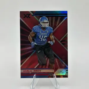 Khalil Mack 2022 Panini Chronicles Draft #8 XR blue/red Parallel /149 SP Buffalo