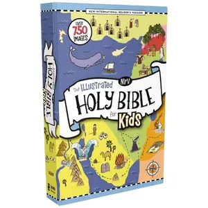 Nirv, the Illustrated Holy Bible for Kids, Hardcover, Full Color, Comfort Print: Over 750 Images -- Zondervan - Bible