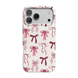 Casely iPhone 17 Pro Max Case | Lover Girlie | Pink Bows | Compatible with MagSafe | Classic Ultra Thin Design