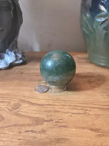 Green Strawberry Quartz Sphere