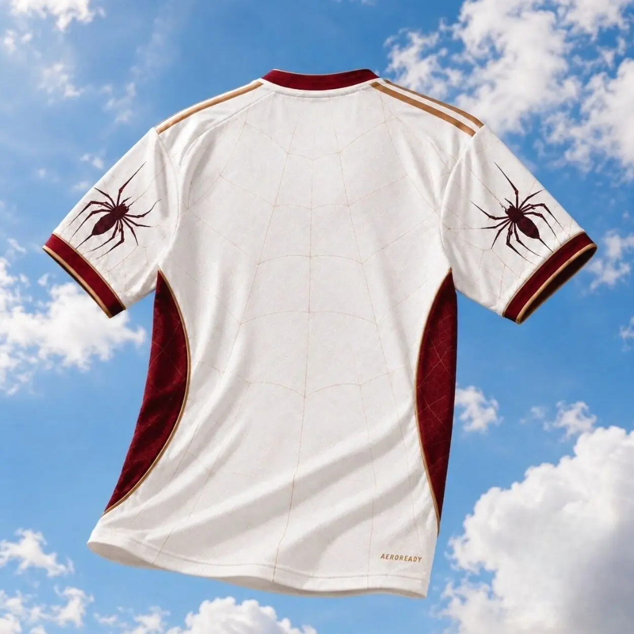 Unisex Arsenal White Away Soccer Jersey – Comic Style Football Fan Shirt ML