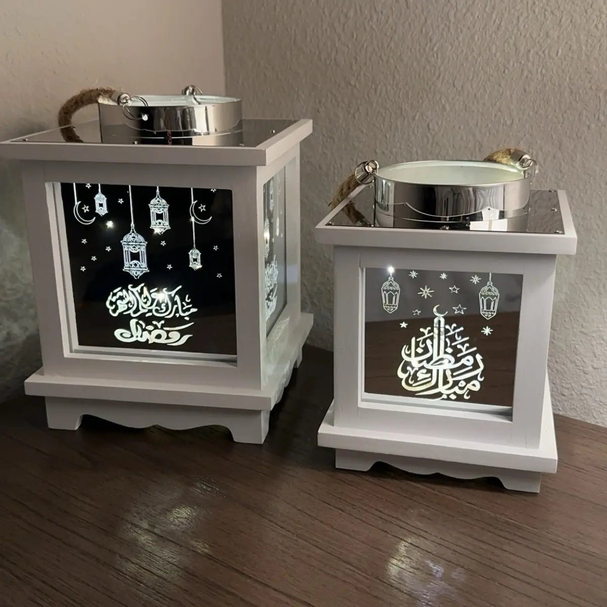 2 piece set Ramadan Lanterns
