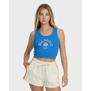 Sunset Horizons Tank - True Blue