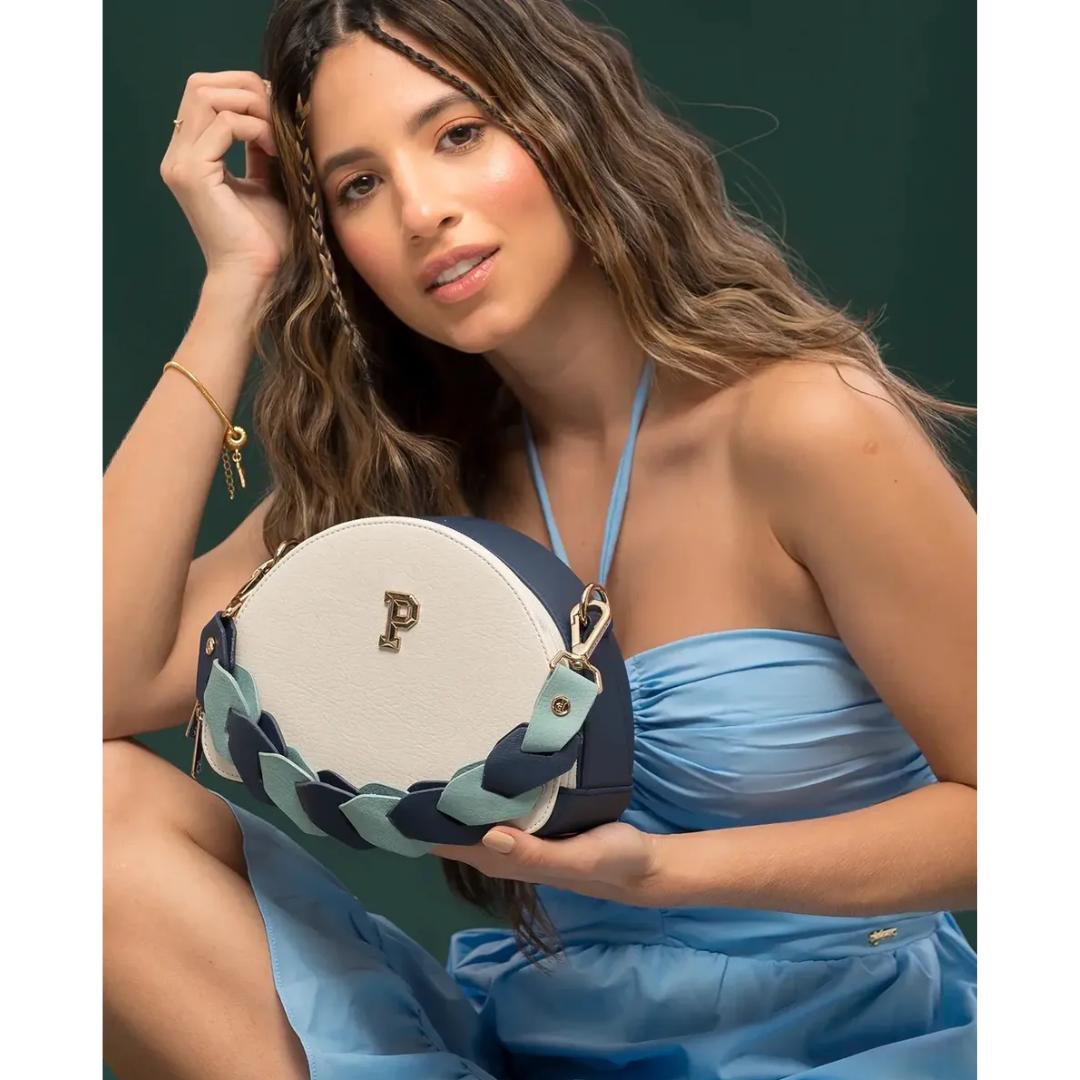 Women's Fashion Saddle Crossbody Bag - Cartera bandolera 100% colombiano Bolso roberta Crossbody For Women - Roberta Handbag – Elegant and Functional for Women | Durable PVC