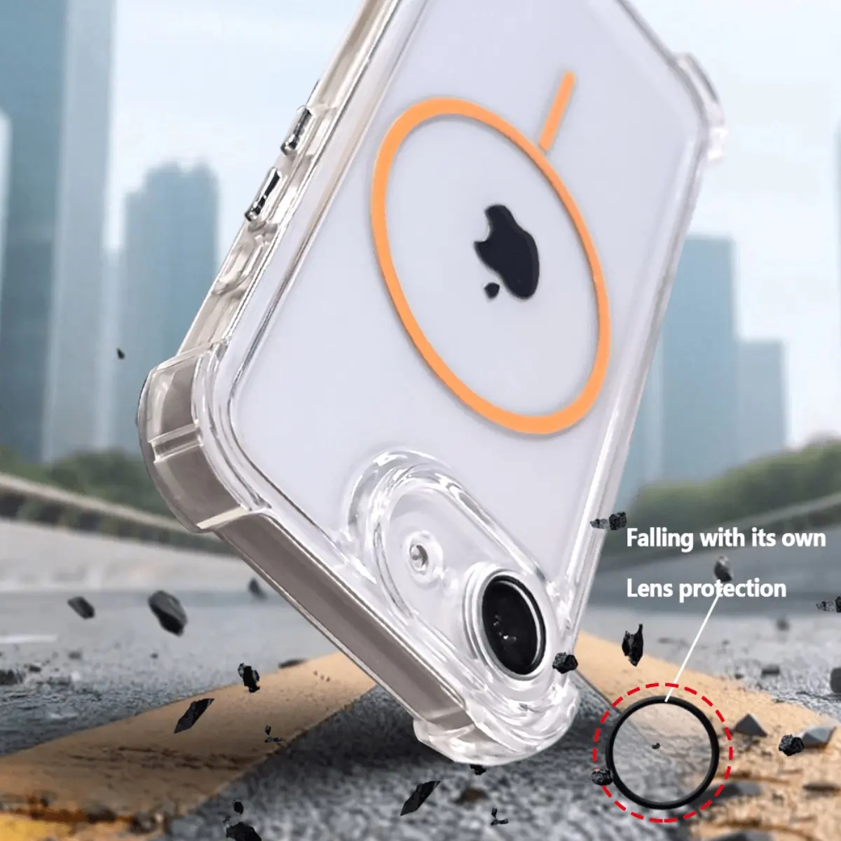 Luxury magnetic Case Cover For iPhone 17e/16e Compatible with Magsafe Shockproof Protection for iPhone 17e 16e Protective Shockproof Cover Shockproof Protective Covers
