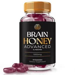 Brain Honey Advanced - Advanced Formula 1000mg Gummies with Natural Ingredients for Health & Wellness
