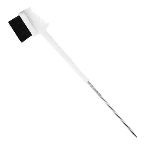 VOCOSTE Dual Comb Eyebrow Brushes, Eyelash Comb Eyebrow Brush Women's, Eyelash Eyebrow Travel Makeup Tool, 8.15" Length