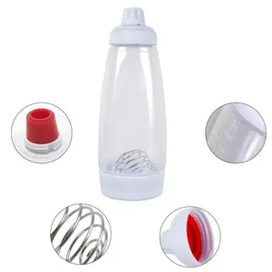 2026 Viral Batter Dispenser Bottle, Handheld Squeeze Bottle for Pancakes, Muffins, Waffles and Crepes, Easy to Control, Leakproof and Portable, Perfect for Home Baking & Breakfast Making, Must-Have Kitchen Gadget for Clean & Quick Cooking