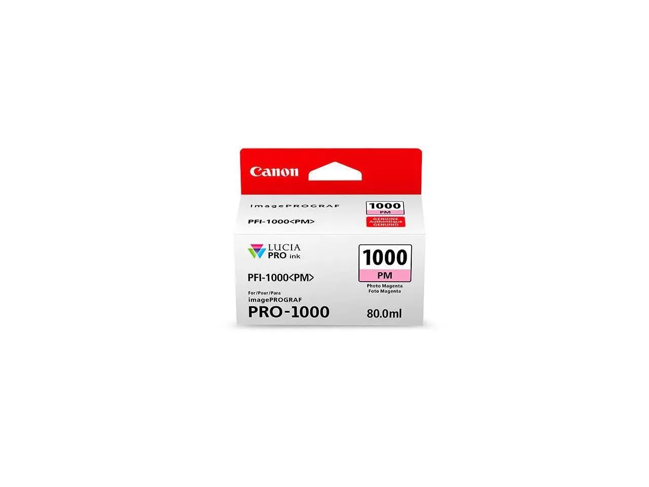 Canon PFI-1000 PM LUCIA PRO Photo Magenta Ink Tank (80ml)