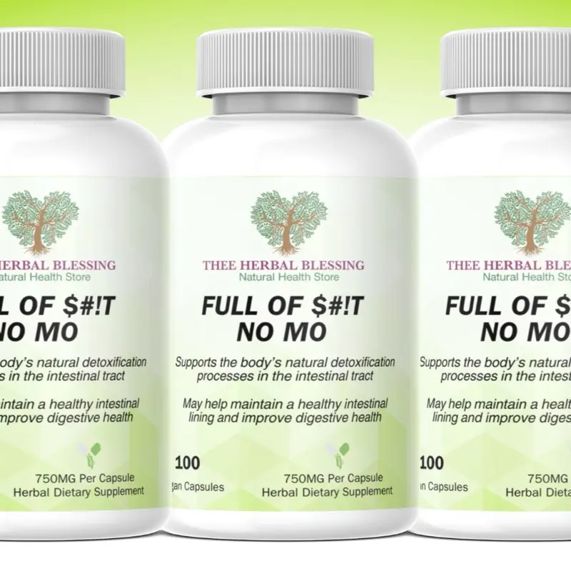 “Full of $#!T No Mo: Gut Cleanse Bundle – 3 Bottles for $100 Dietary Supplement